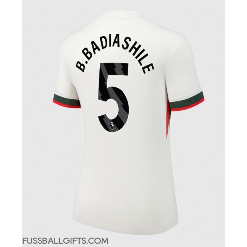 Chelsea Benoit Badiashile #5 Fußballbekleidung Auswärtstrikot Damen 2025-26 Kurzarm